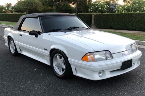 5k-Mile 1991 Ford Mustang GT 5.0 Convertible for sale on BaT Auctions ...