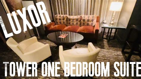 Luxor Las Vegas Tower One bedroom suite tour / review - YouTube