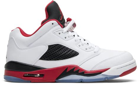 Air Jordan 5 Retro Low 'Fire Red' - 819171-101 - Novelship