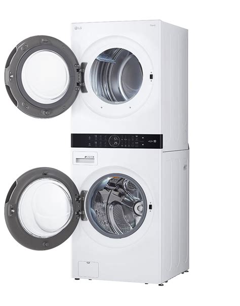 LG Single Unit Front Load LG WashTower™ with Center Control™ 4.5 cu. ft ...