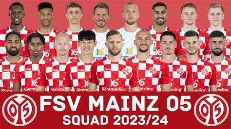 1. FSV MAINZ 05 Squad Season 2023/24 | FSV Mainz | FootWorld - YouTube