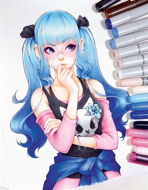 Create a character using Copic markers | Creative Bloq