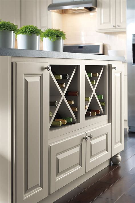 Wine Storage Cabinet - Homecrest Cabinetry