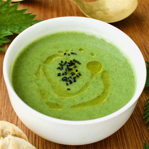 Easy Nettle Soup - Vegan on Board