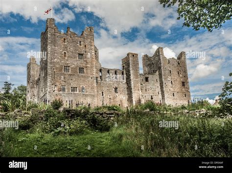 Bolton Castle in North Yorkshire. One of the country's best preserved ...