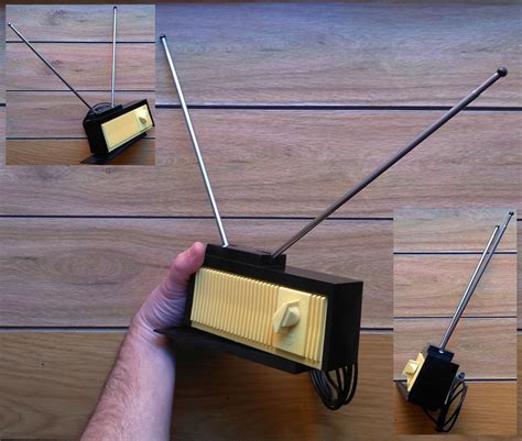 Vintage TV Antenna, Rembrandt TV Antenna, RadarCoil Antenna, Atomic Style Television Antenna ...