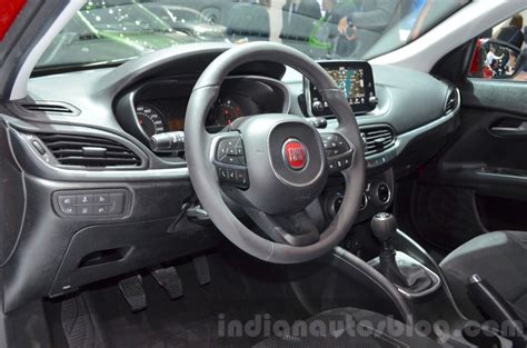 Fiat Tipo hatchback interior at the Geneva Motor Show Live