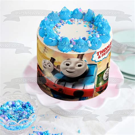 Thomas & Friends Thomas the Tank Engine James Percy Edible Cake Topper ...