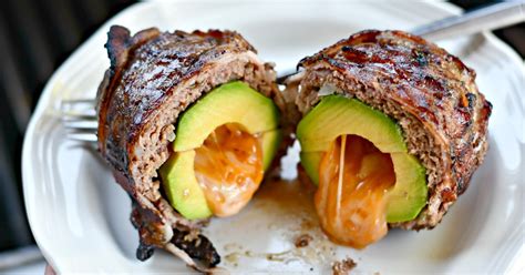 Grill These Keto Bacon Avocado Burger Bombs | Hip2Keto Recipe