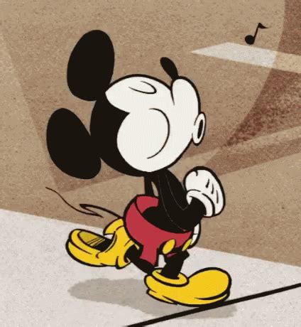 Whistling Humming GIF - Whistling Humming MickeyMouse - Discover & Share GIFs