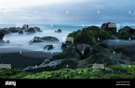 Puerto de la Cruz beach Stock Photo - Alamy