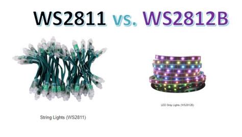 WS2811 vs. WS2812B：WS2811 Christmas Light Program | Easybom