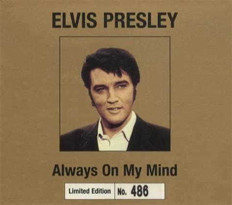 Elvis Presley Always On My Mind UK Promo 5" Cd Single ELVISDJ1/97 Always On My Mind Elvis ...