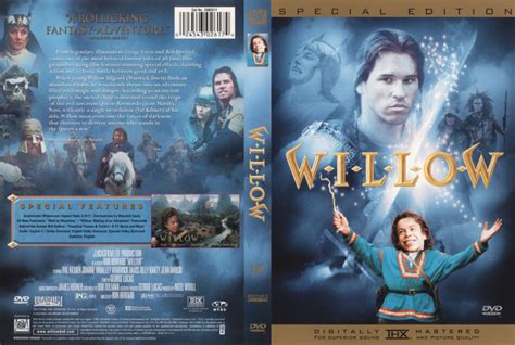 Willow (1988) SE R1 - Movie DVD - CD label, DVD Cover, Front Cover