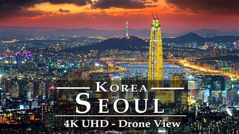 Seoul 🇰🇷 Korea by Drone (4k UltraHD) | Stunning Skylines from Capital of South Korea - Soul ...