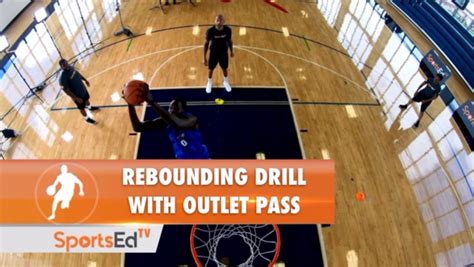 REBOUNDING DRILL WITH OUTLET PASS | Rebounding, Training video, Basketball