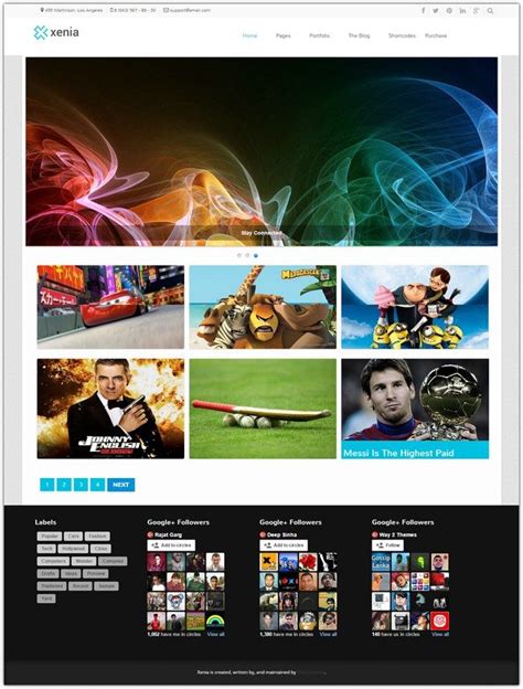 25 Best Portfolio Blogger Templates & Themes 2024 - Templatefor