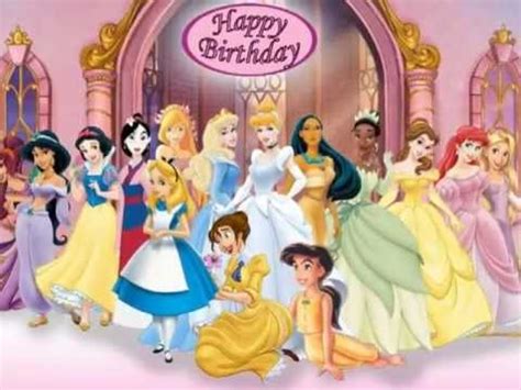 Happy Birthday, Disney Princess Style! - YouTube