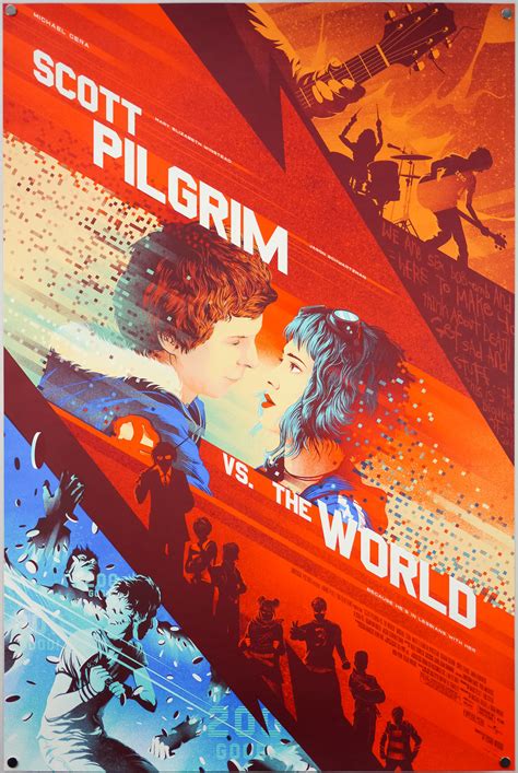 Scott Pilgrim vs The World / screen print / Kevin Tong / USA