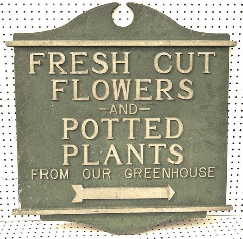 Vintage Gardeners Sign at 1stDibs