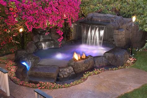 Custom Inground Spas - Landscaping Network