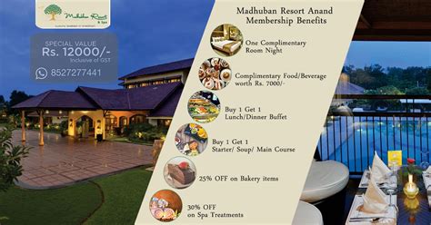 Addmarc : Madhuban Resort Anand- Membership Card Offers