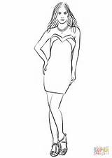 Short Strapless Prom Dress coloring Page  Free Printable Coloring Pages sketch template