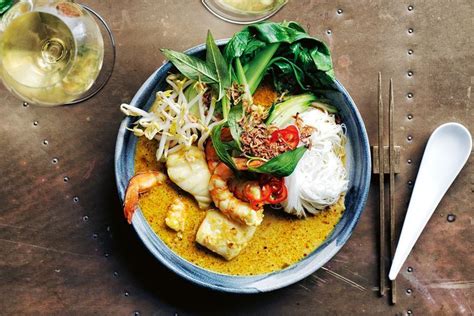 Spicy seafood laksa recipe - Recipes - delicious.com.au