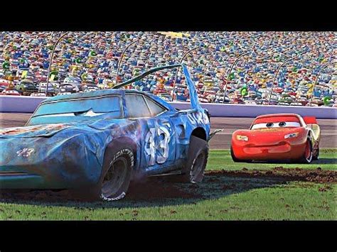 Cars The King Crash | Pixar Cars - YouTube | Pixar cars, Pixar, This is ...