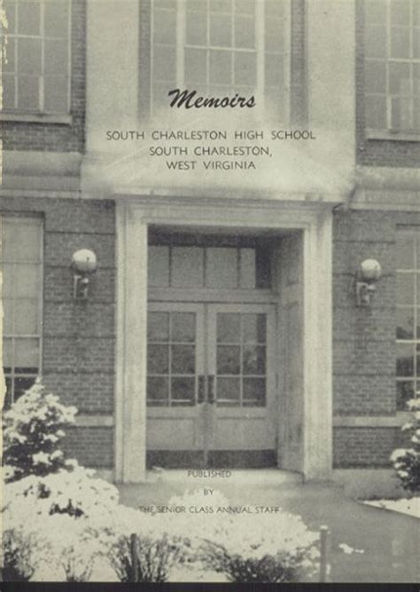 Explore 1954 South Charleston High School Yearbook, South Charleston WV - Classmates