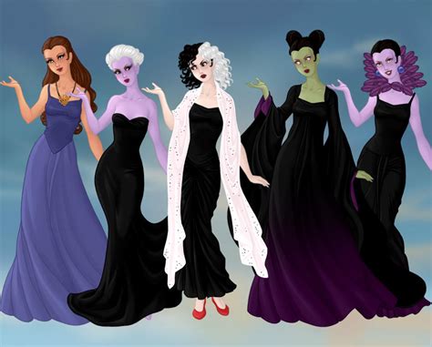 Disney Female Villains by esmeraldabelle13 on DeviantArt