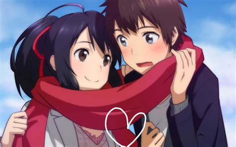 Mitsuha And Taki Wallpapers - Wallpaper Cave