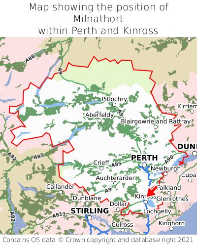 Where is Milnathort? Milnathort on a map