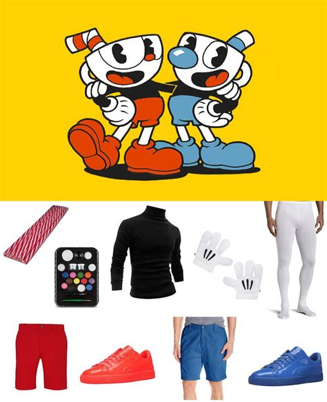 Cuphead Costume | Carbon Costume | DIY Dress-Up Guides for Cosplay & Halloween