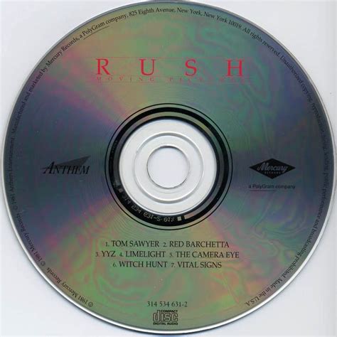 Rush: Moving Pictures - Album Artwork