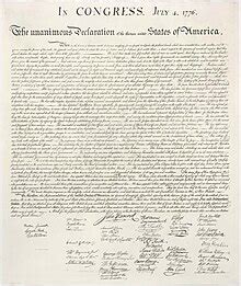 United States Declaration of Independence - Wikiquote