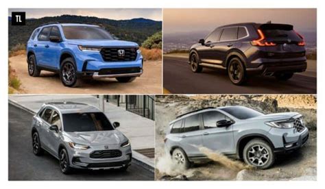 Honda SUV Models Up Close (2024-2025): Smallest to Biggest