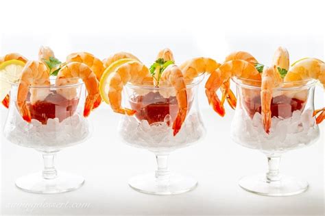 Shrimp Cocktail Presentation