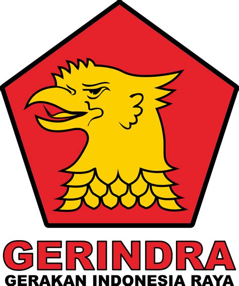 Logo Partai Gerakan Indonesia Raya (Gerindra) Vector PNG, CDR, AI, SVG ...