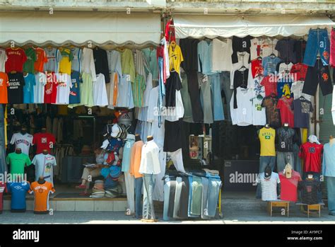 Greece Athens Plaka Shopping District Stock Photo - Alamy