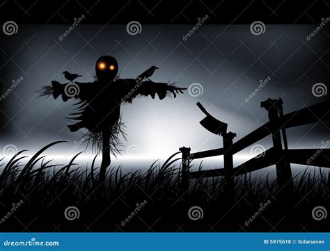 Unspeakable Horror - Scarecrow Royalty Free Stock Photos - Image: 5975618