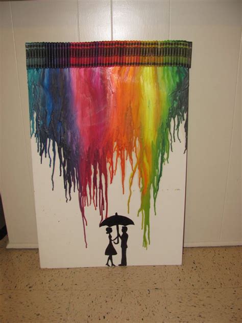 11 Inspired Ways To Create Melted Crayon Art Design - Top Dreamer