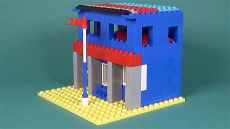 Lego Police Station (001) Building Instructions - LEGO Classic How To Build - DIY - YouTube