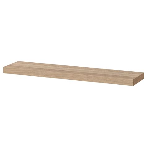 LACK wall shelf, white stained oak effect, 431/4x101/4" - IKEA