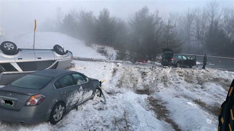 No injuries in five-car crash in Hartford caused by icy conditions | ABC22 & FOX44