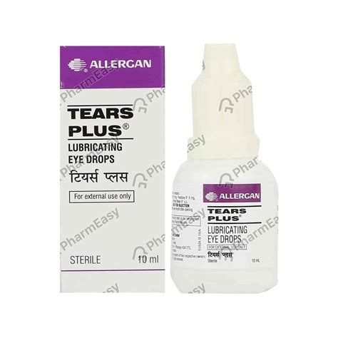 Buy Tears Plus Eye Drops 10ml Online at Flat 18% OFF* | PharmEasy