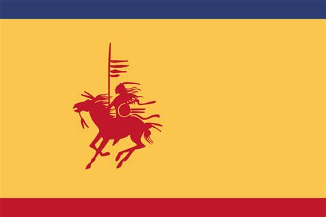 Prussianized Comanche Flag : vexillology