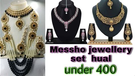 Meesho jewellery set haul || Jewellery hual under 400 R.S || Affordable ...