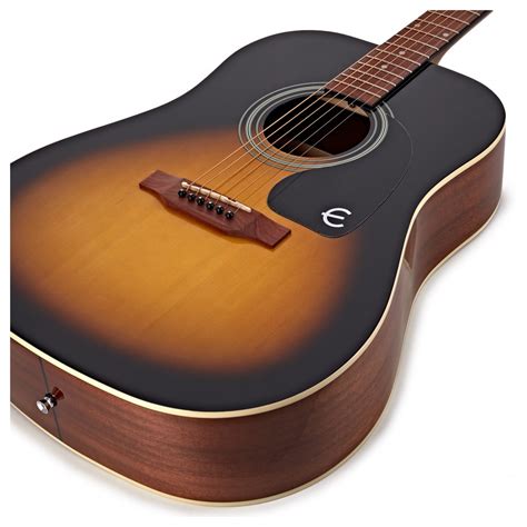 Epiphone DR-100 Acoustic, Vintage Sunburst at Gear4music