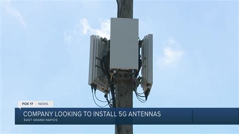 5G internet antennas being installed in East GR, not everyone happy about it